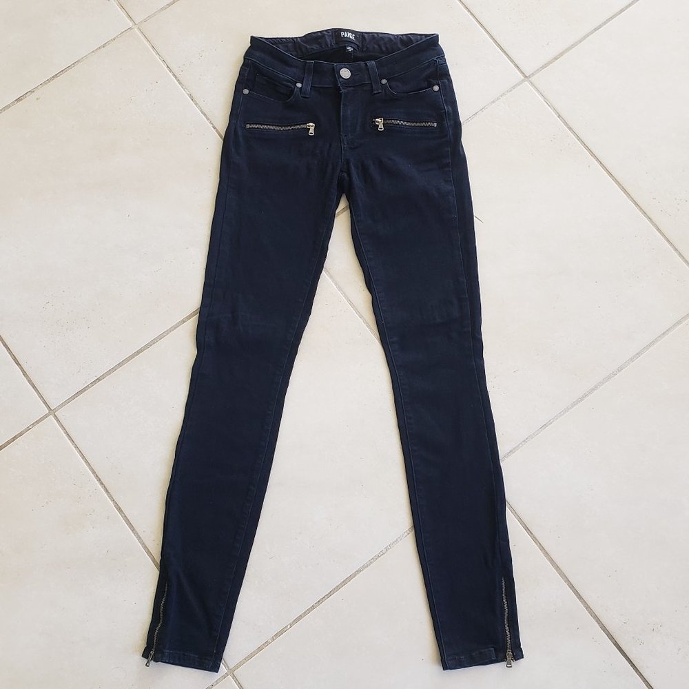 PAIGE Women's Jill Zip Ultra Skinny Jeans NWOT